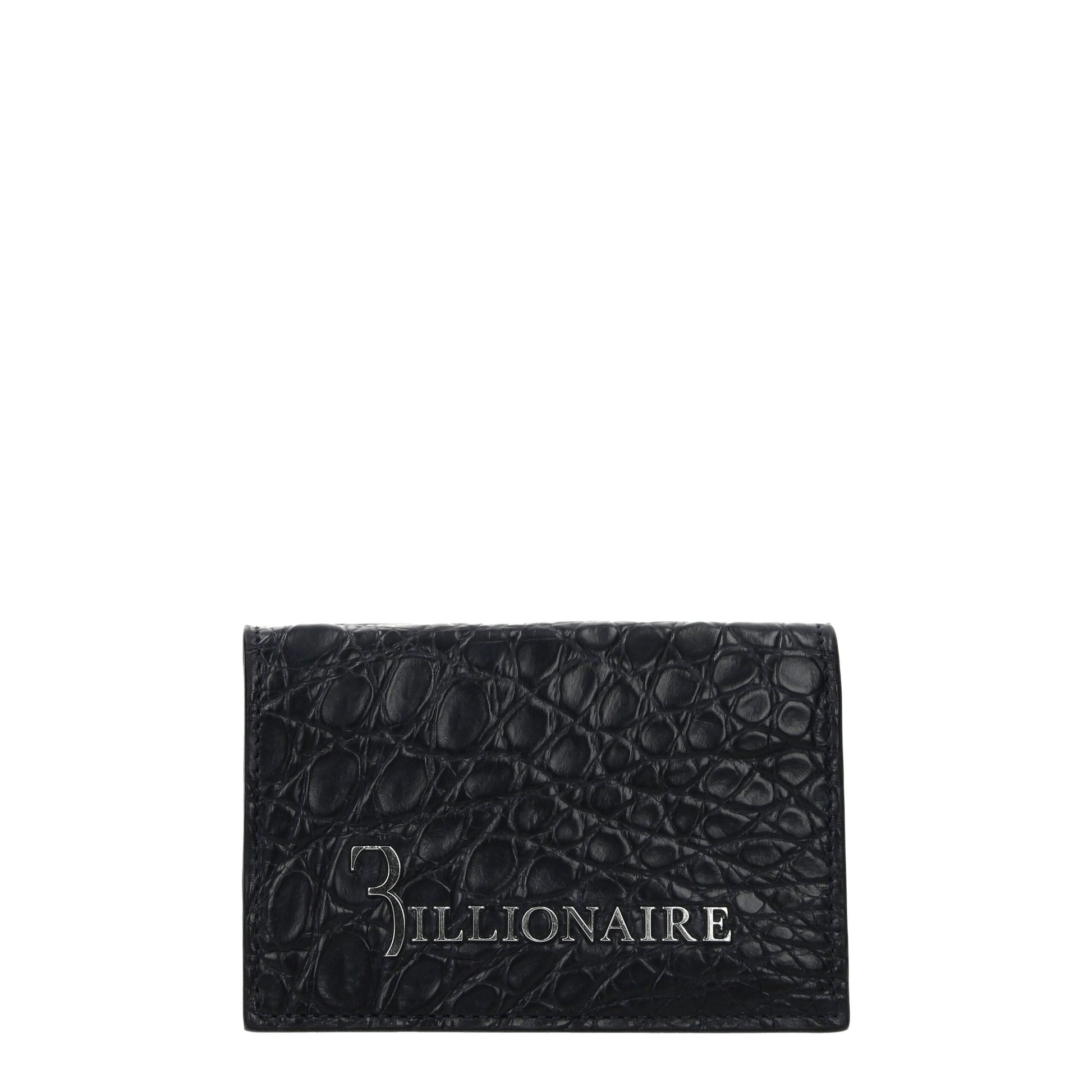 Porte-cartes Crocodile Bleu