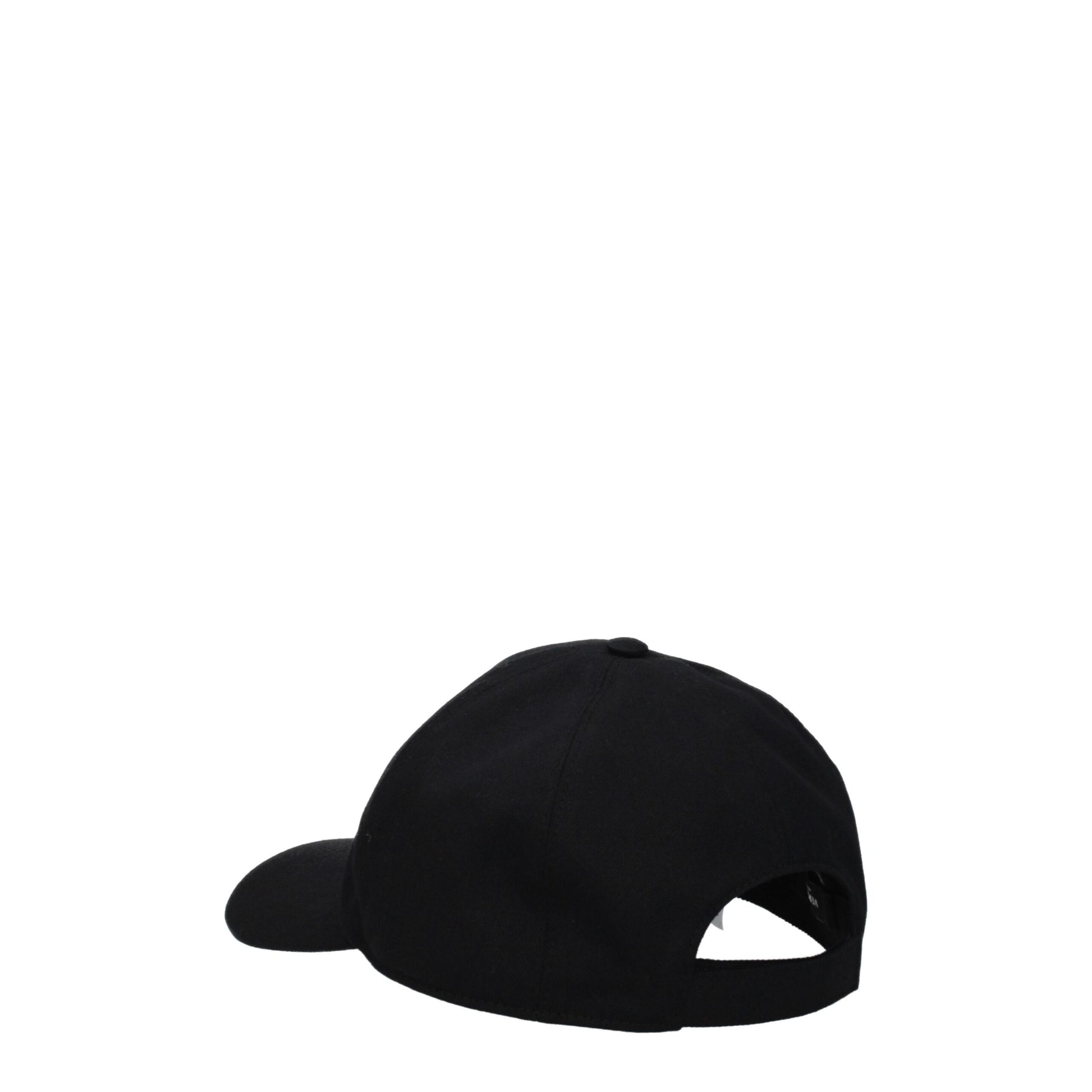 Black Cotton Cap (Baseball Hat)