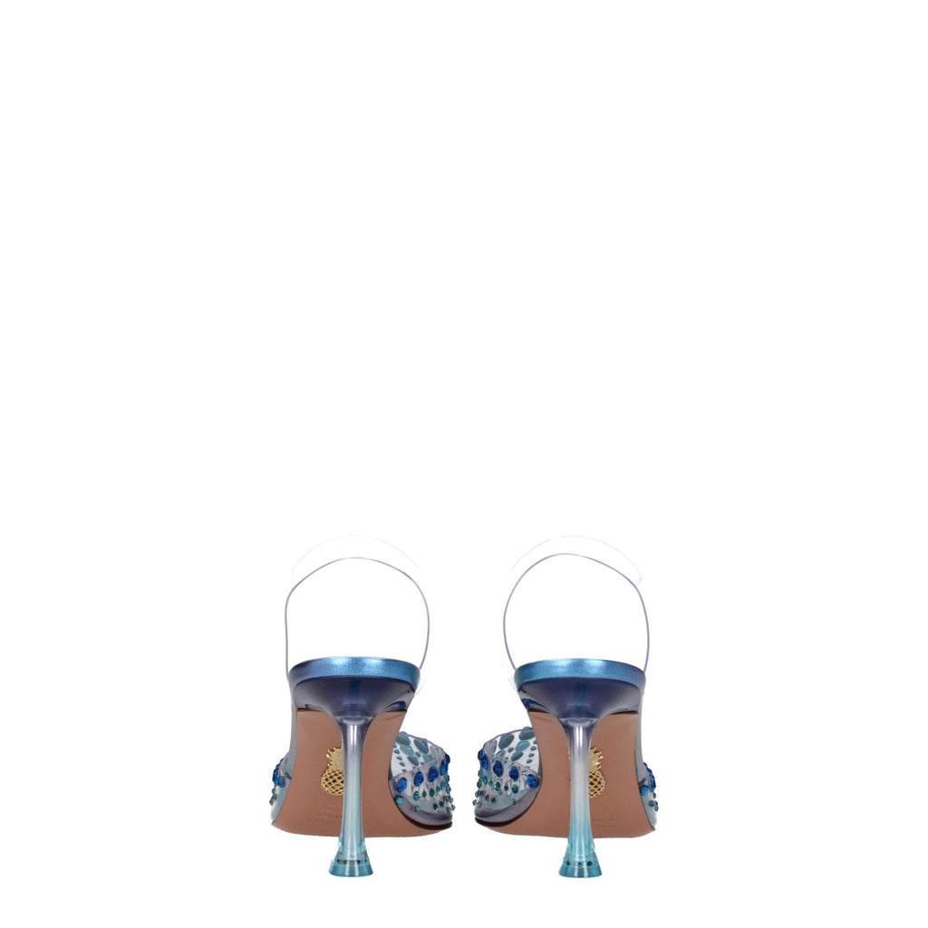 Transparent Pvc Stiletto Heel Sandals