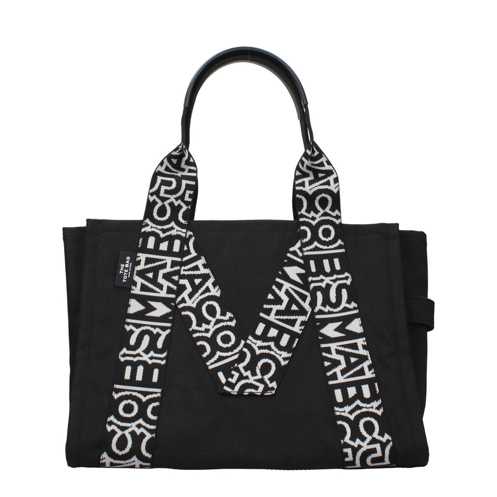 Black Fabric Shoulder Bag