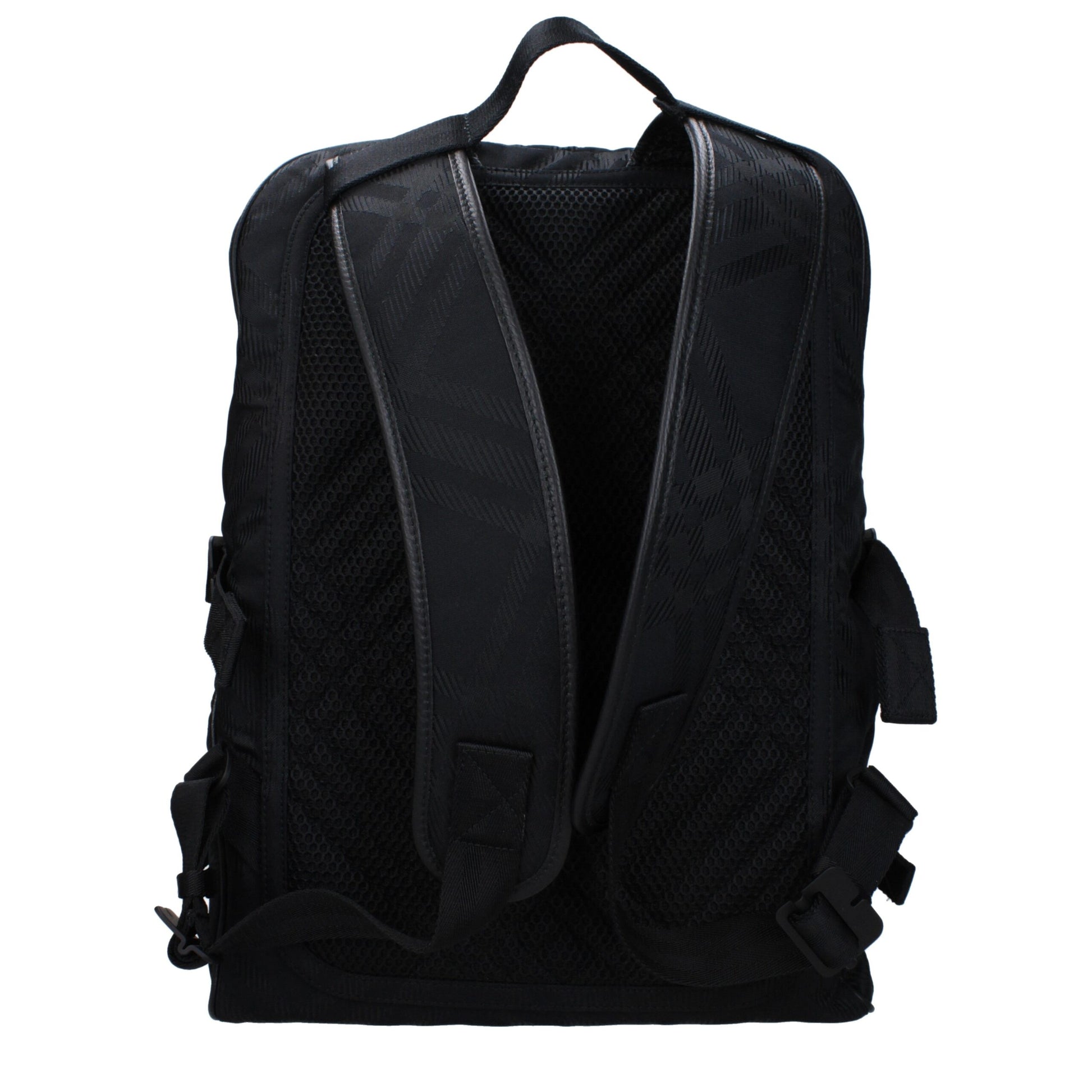 Black Fabric Backpack