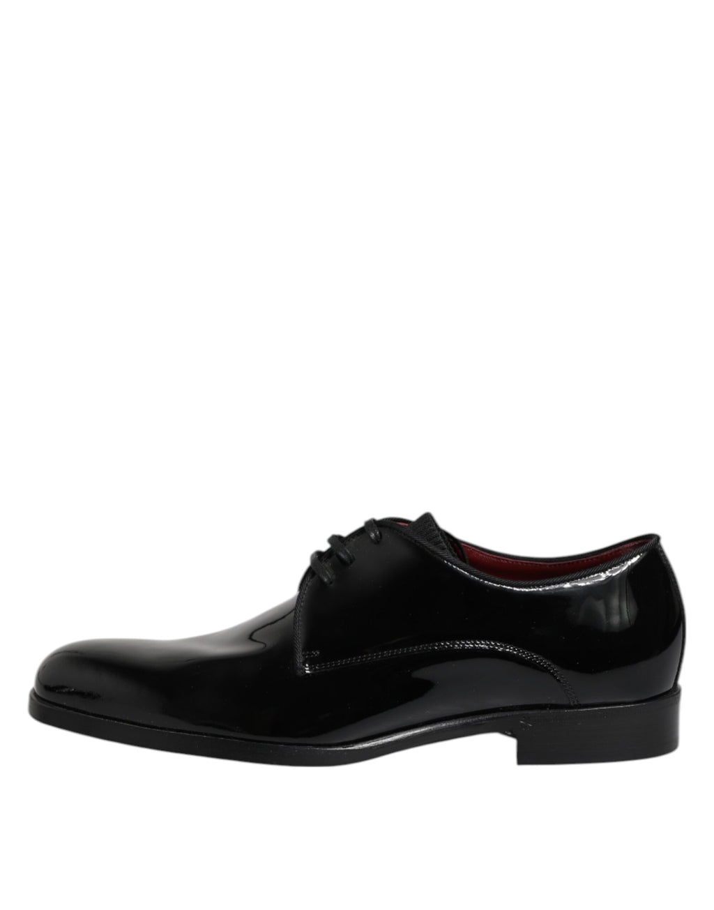 Chaussures de ville derby en cuir noir à lacets pour homme