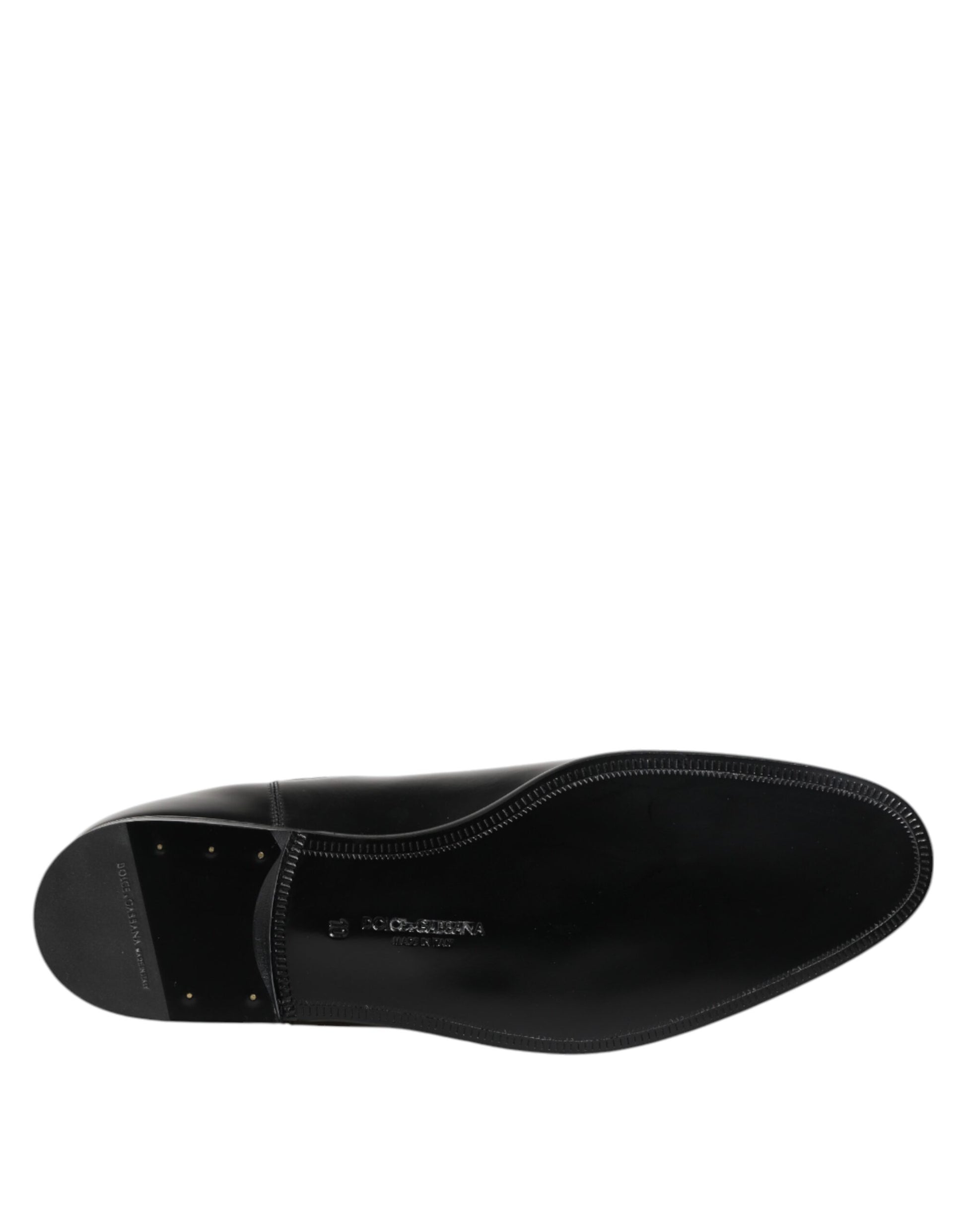 Black Chelsea Slip On Mid Calf Boots Shoes