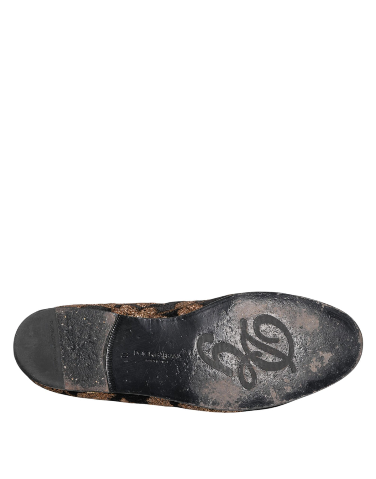 Black Floral Embroidery Men Loafers Shoes
