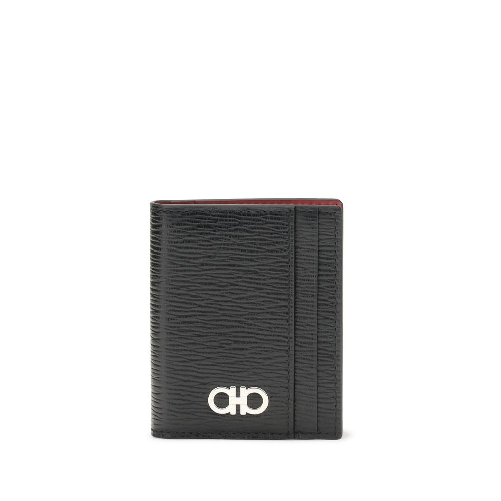Black Calf Leather Bos Taurus Wallet