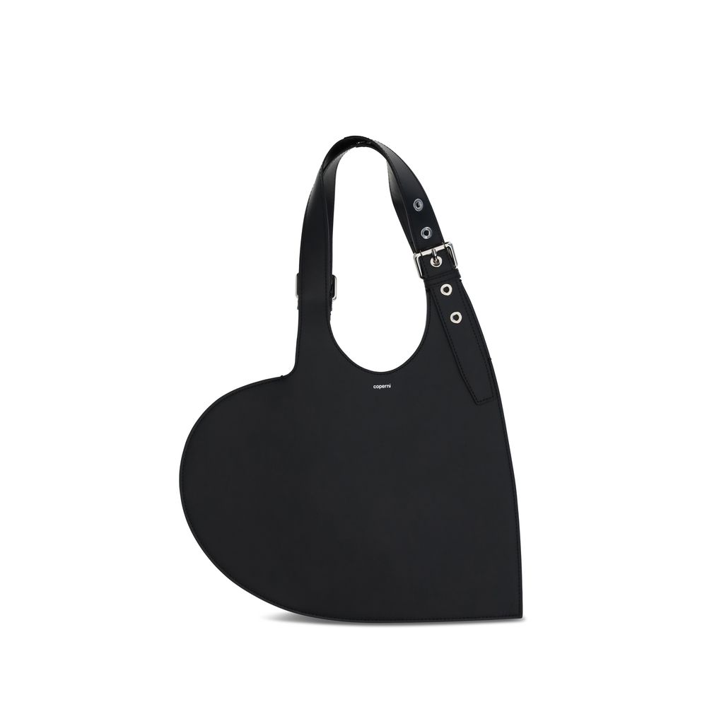 Black Calf Leather Bos Taurus Shoulder Bag