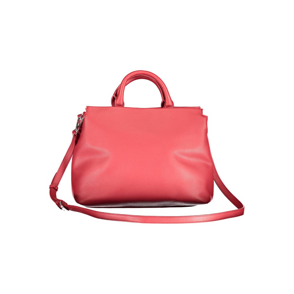 Beige Polyurethane Women Handbag