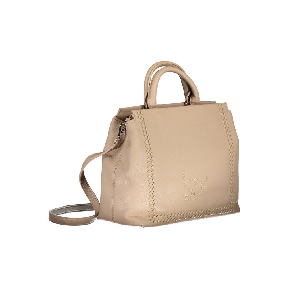 Sac à main en polyéthylène beige