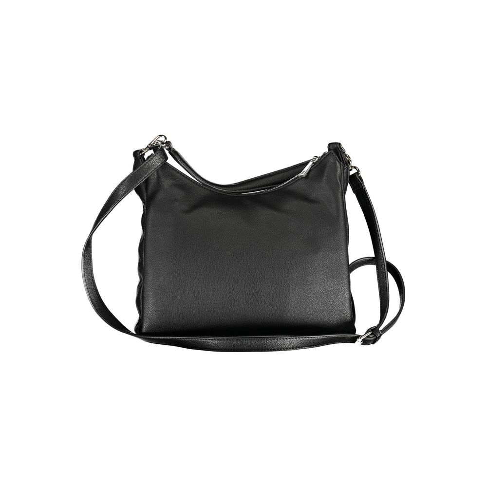 Sac à main en polyéthylène noir
