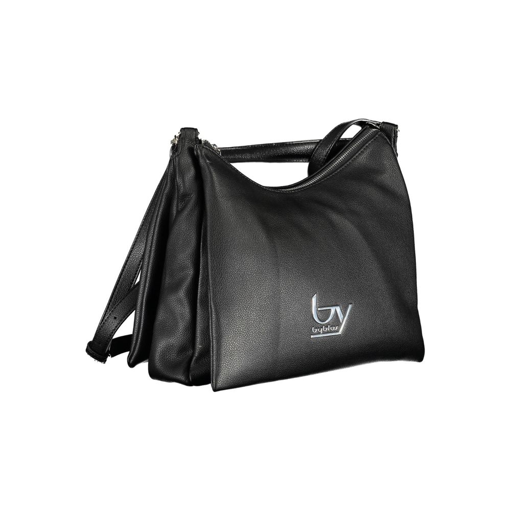Sac à main en polyéthylène noir