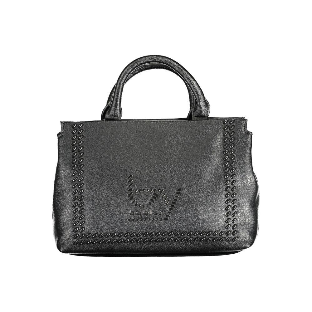 Sac à main en polyéthylène noir