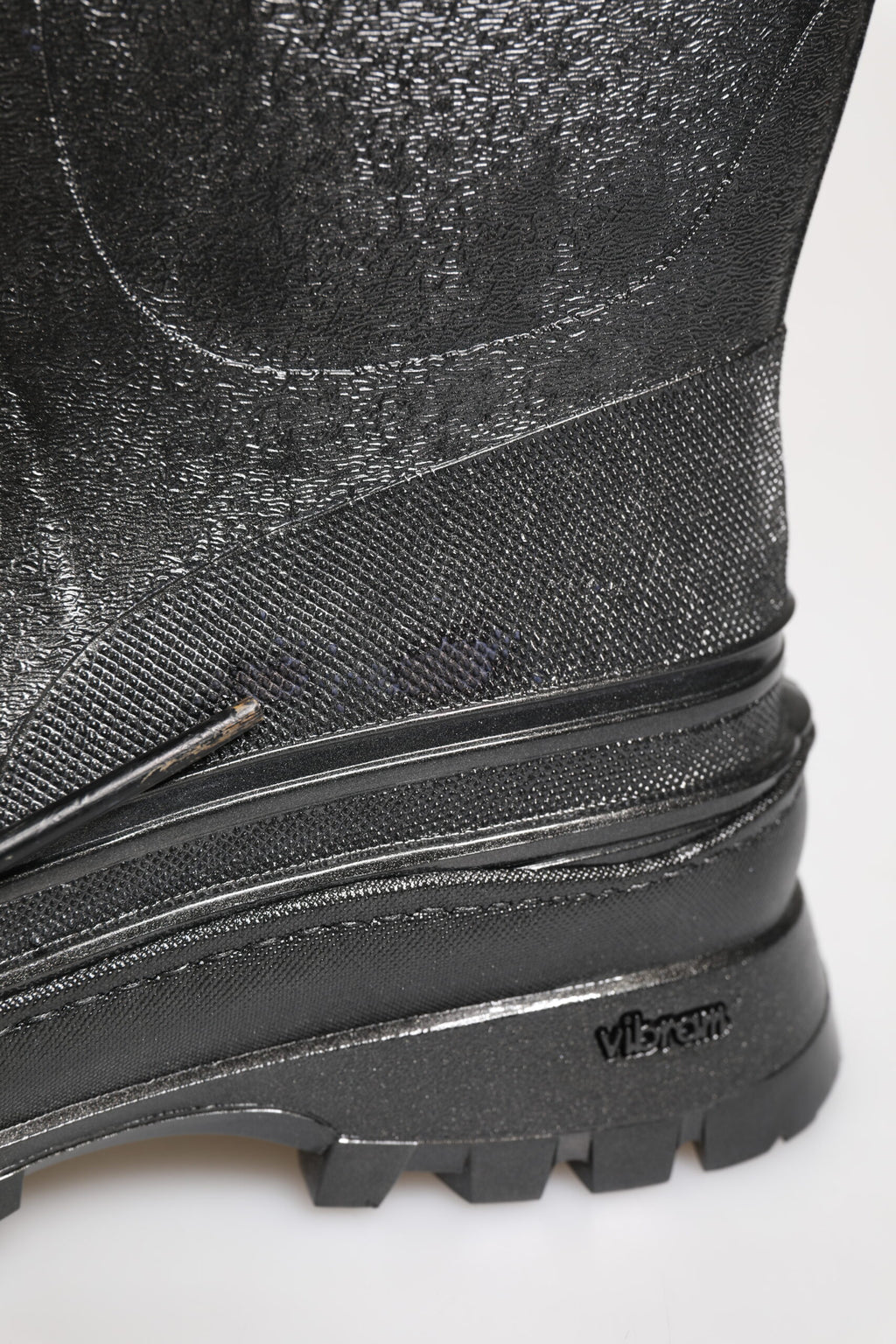 Metallic Gray Pull On Rain Boots Shoes