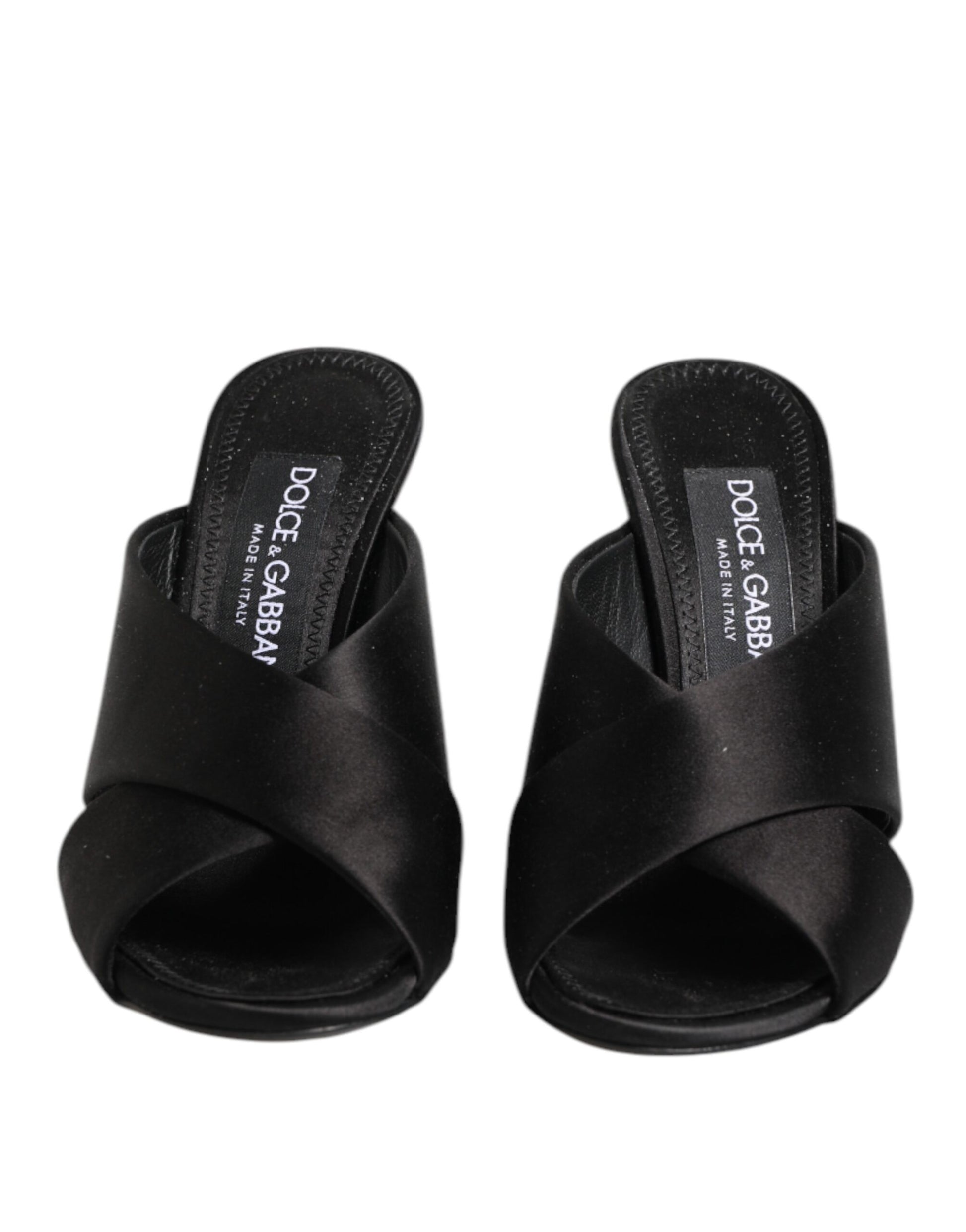 Black Keira Baroque High Heel Sandals Shoes