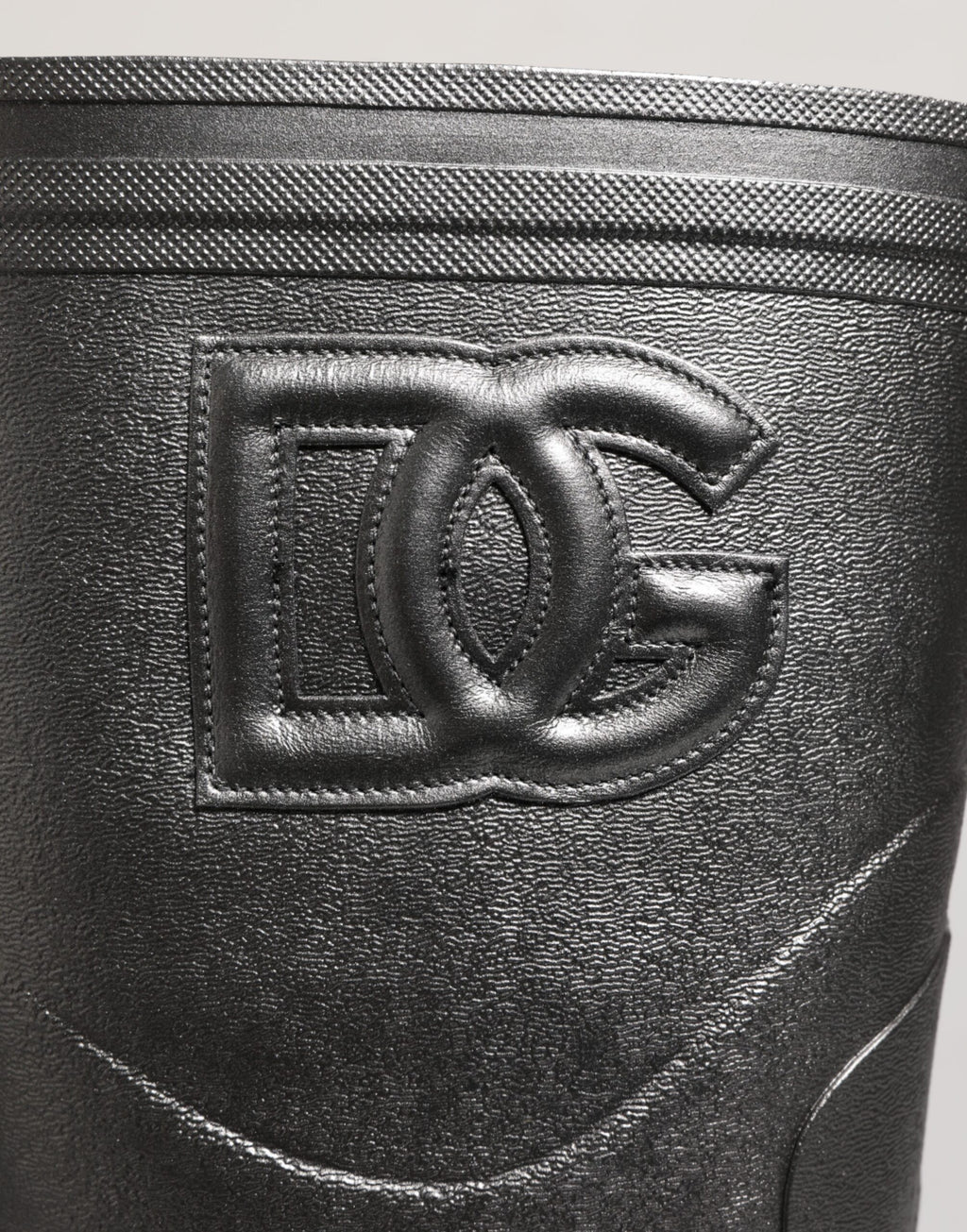 Black Argento Pull On Rain Boots Shoes