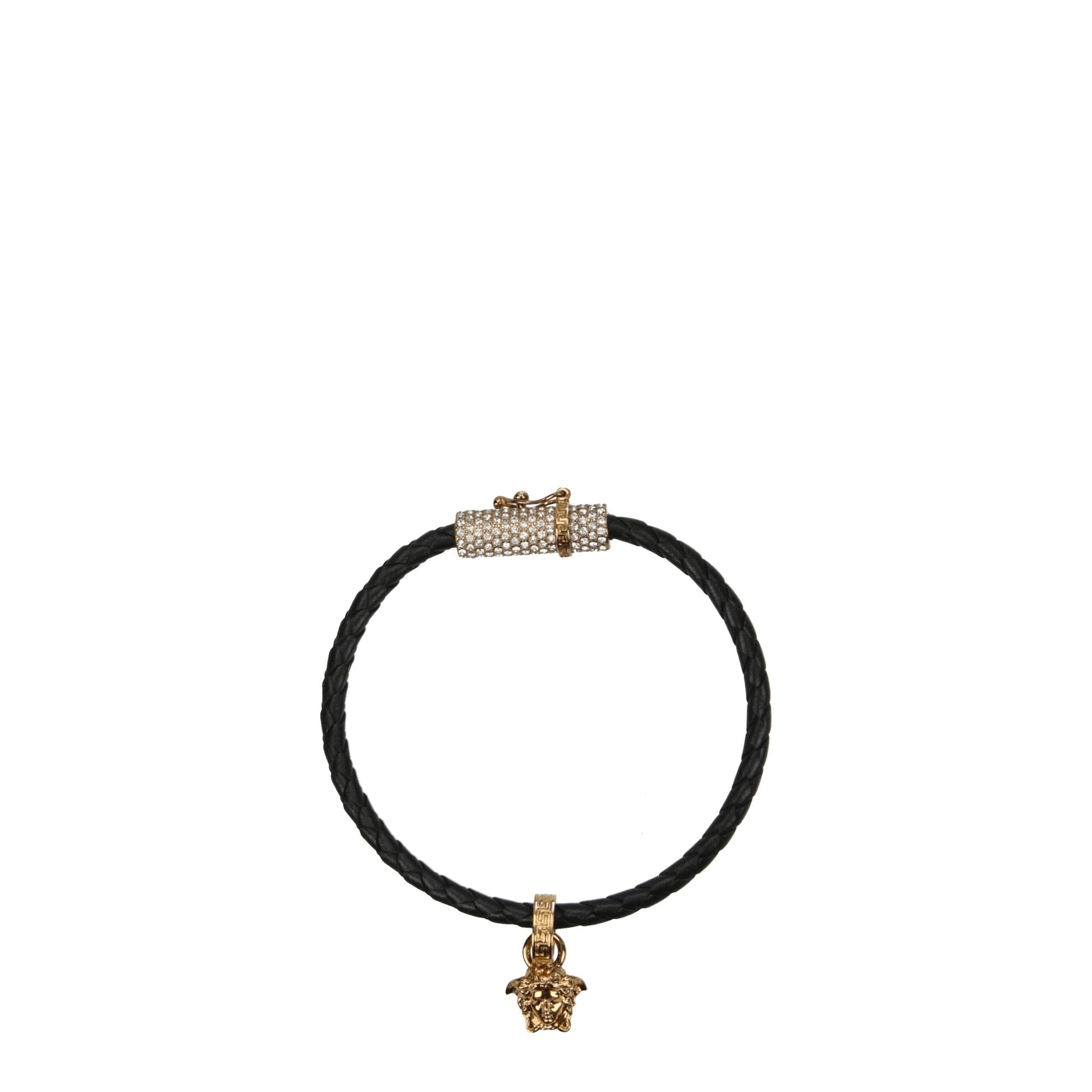 Black Leather Bracelet