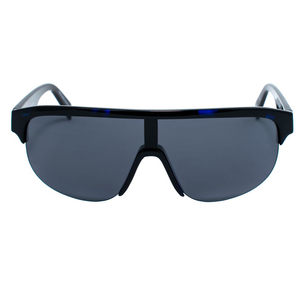 Lunettes de soleil en acétate bleu