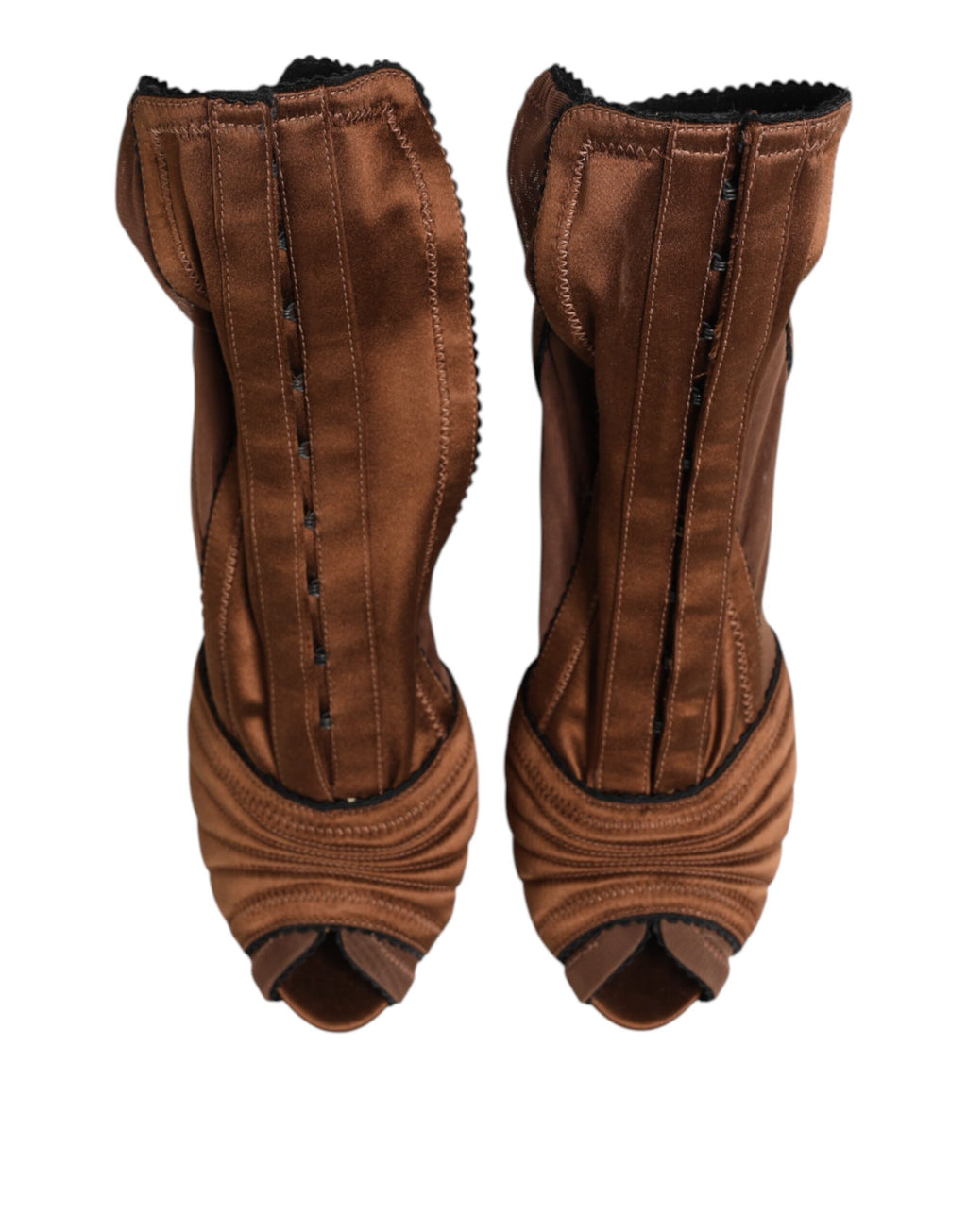Bottines marrons Bette à talons hauts