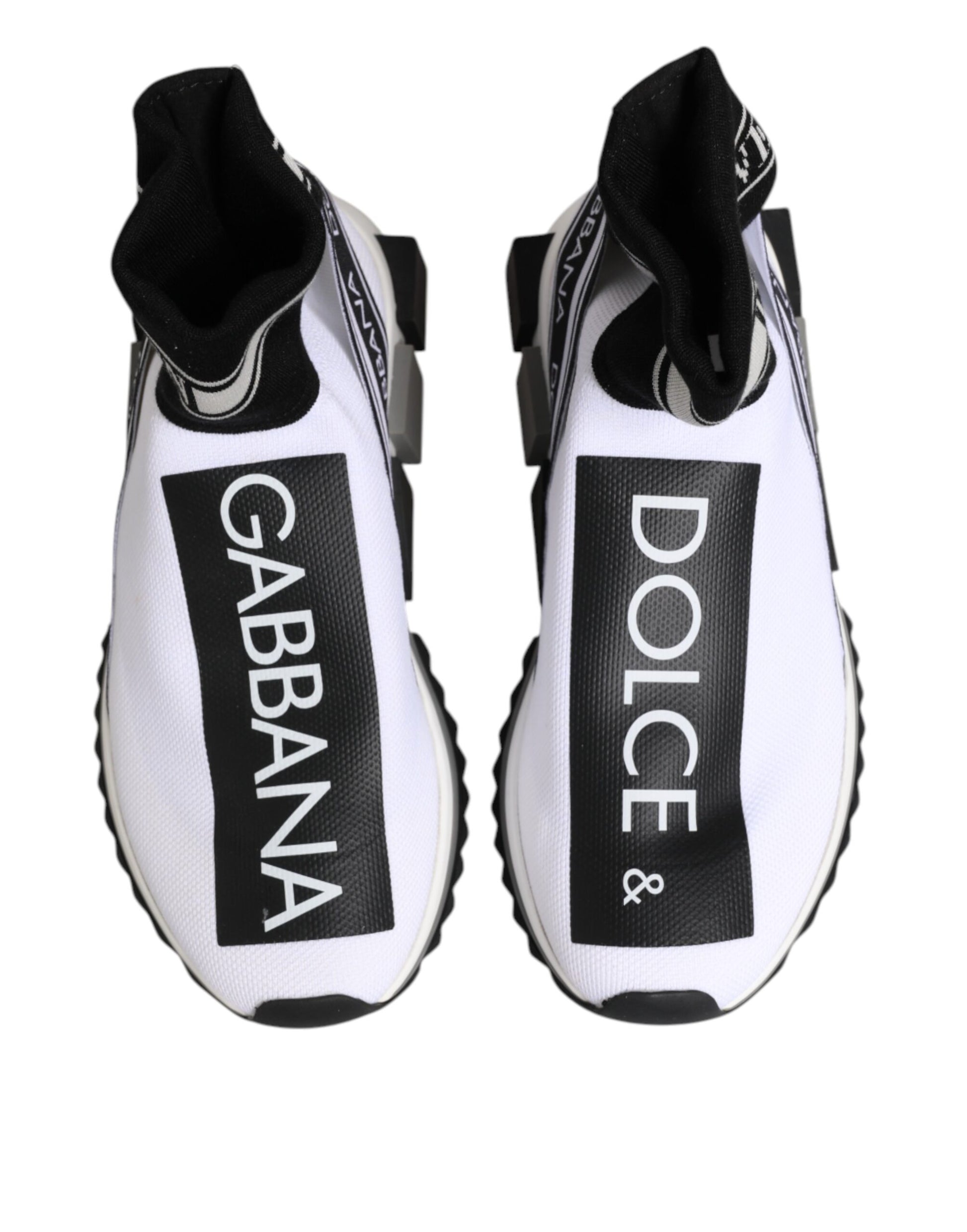 Chaussures baskets blanches et noires Sorrento