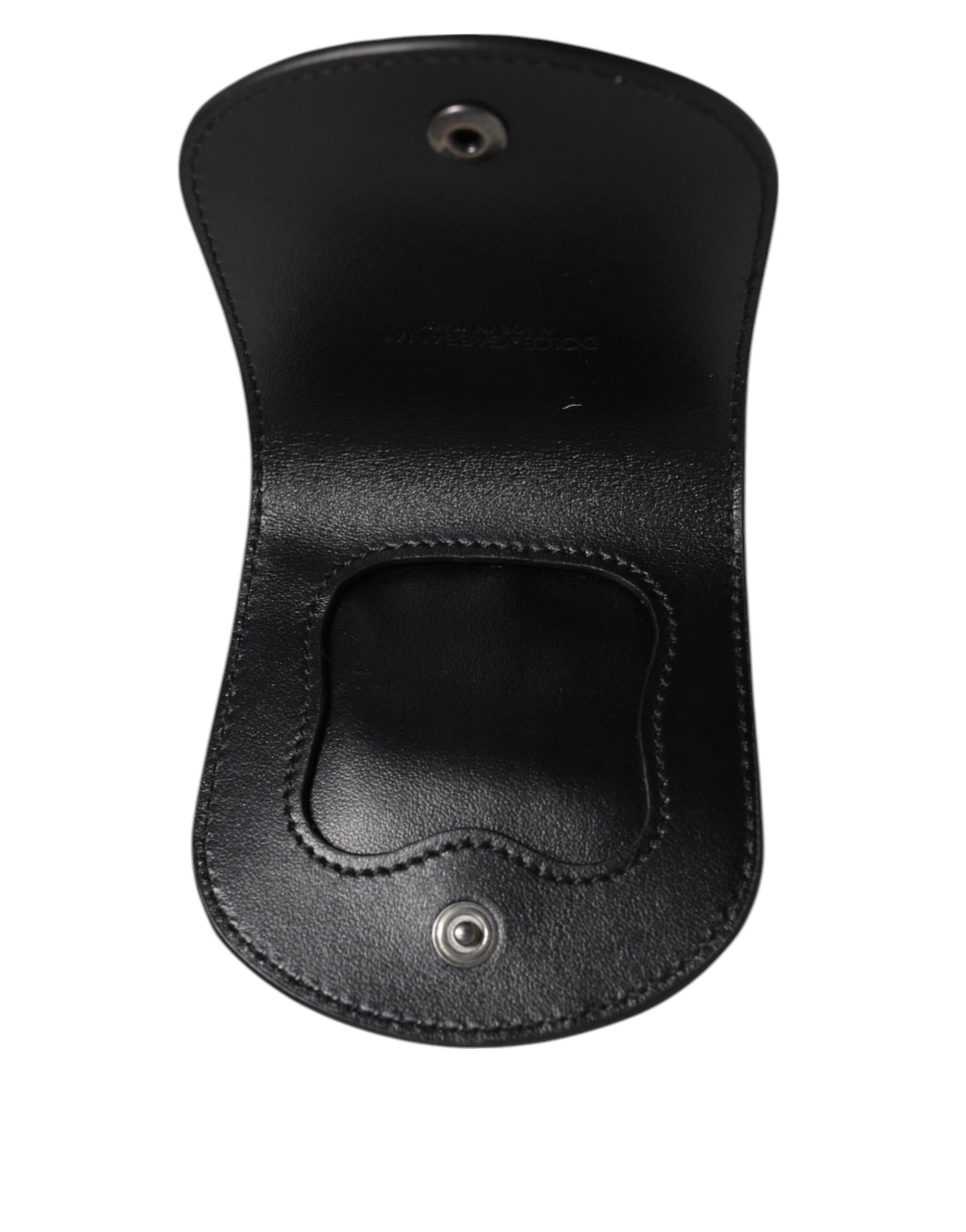 Black Exotic Skin Coin Condom Case Holder Pocket Wallet