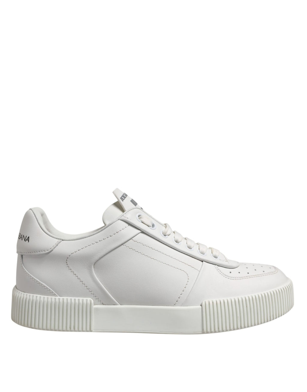 Sneakers basses en cuir blanc Miami
