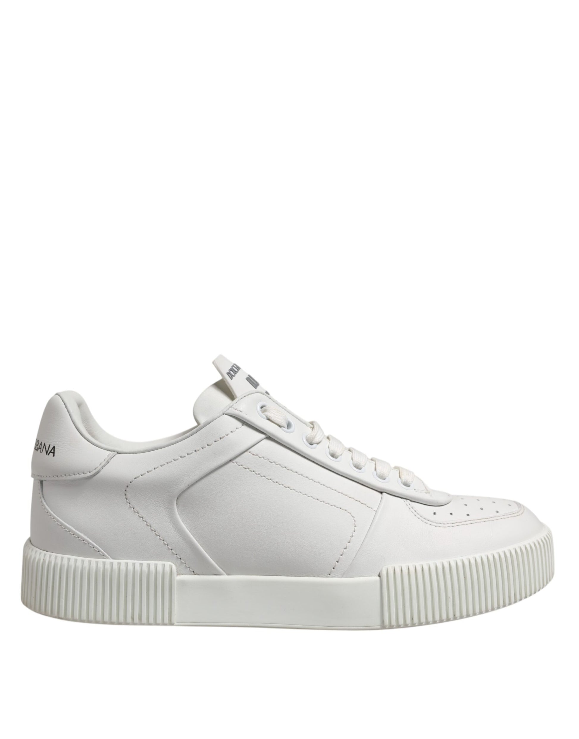 Sneakers basses en cuir blanc Miami