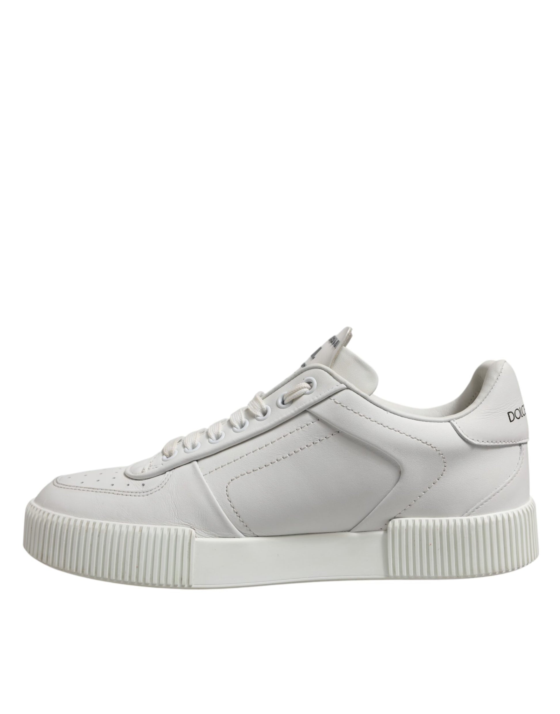Sneakers basses en cuir blanc Miami