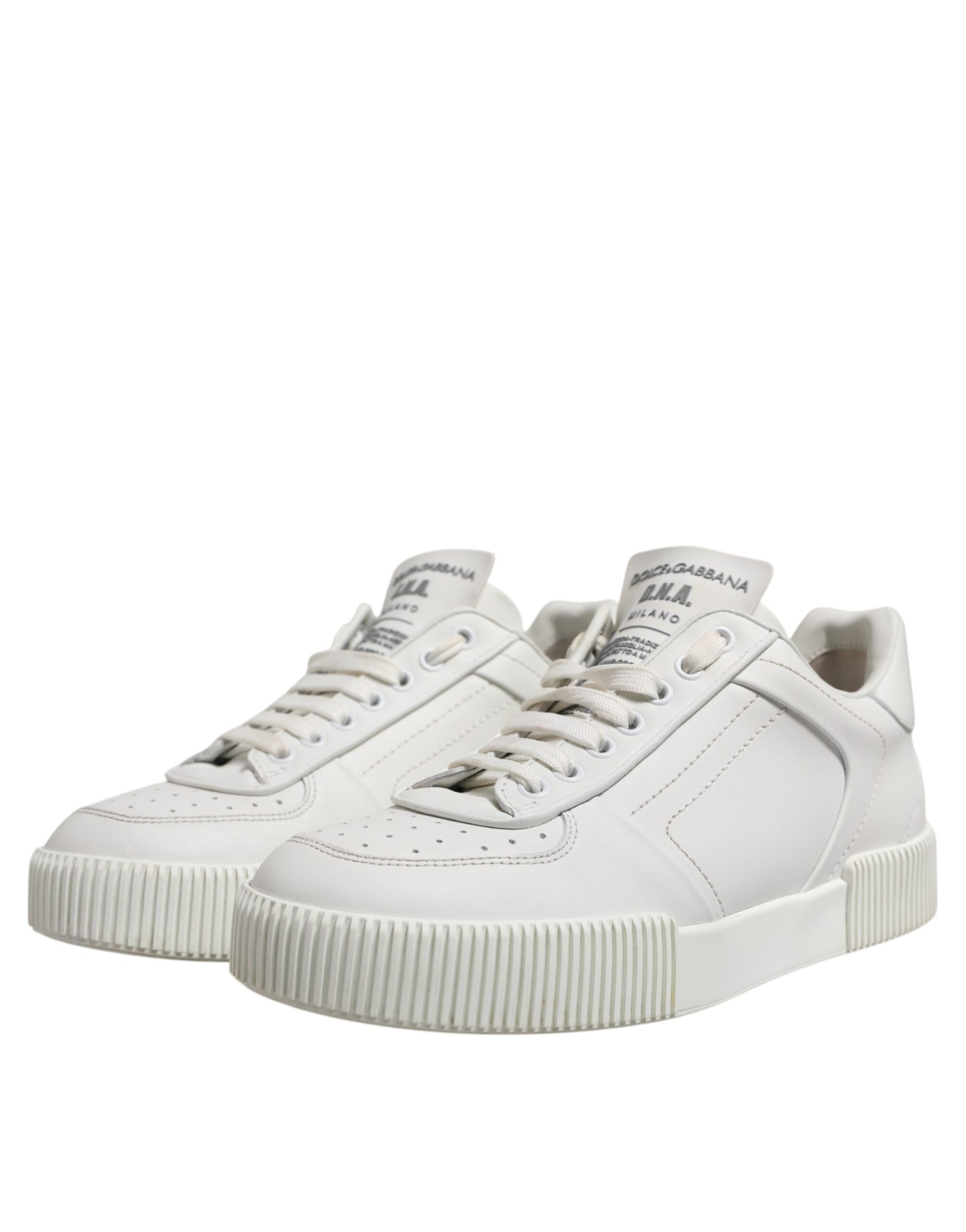 Sneakers basses en cuir blanc Miami