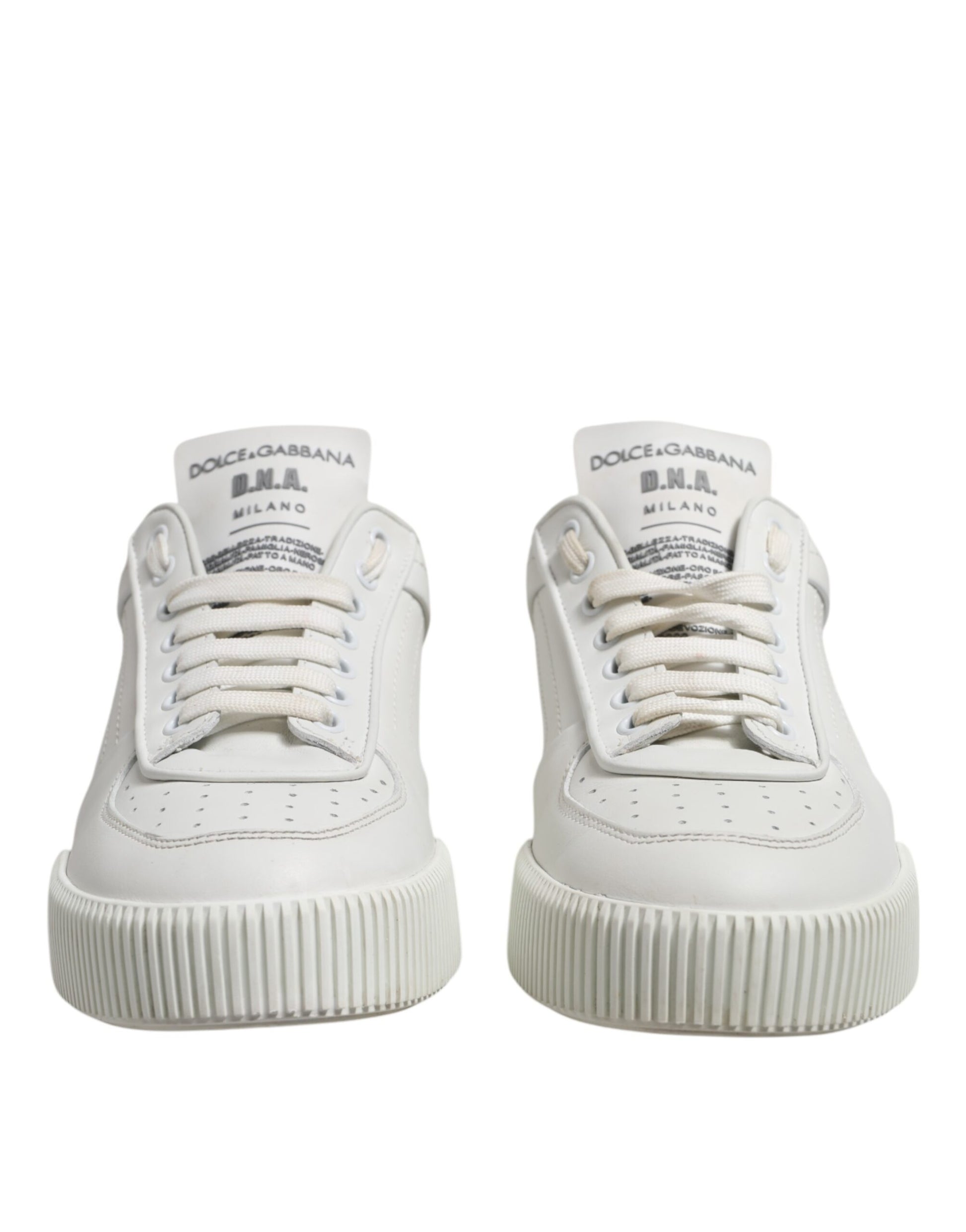 Sneakers basses en cuir blanc Miami