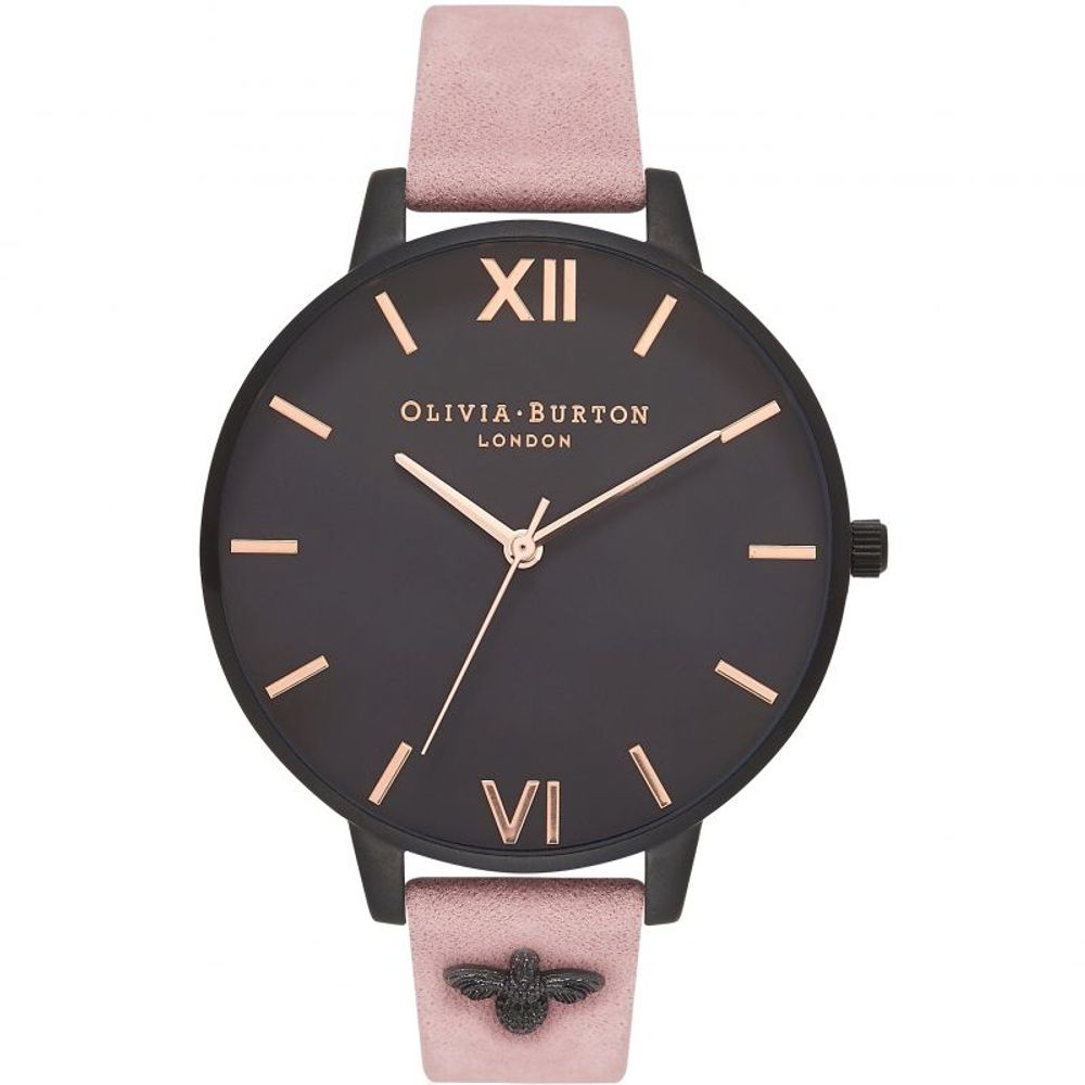 Montre en cuir artificiel multicolore