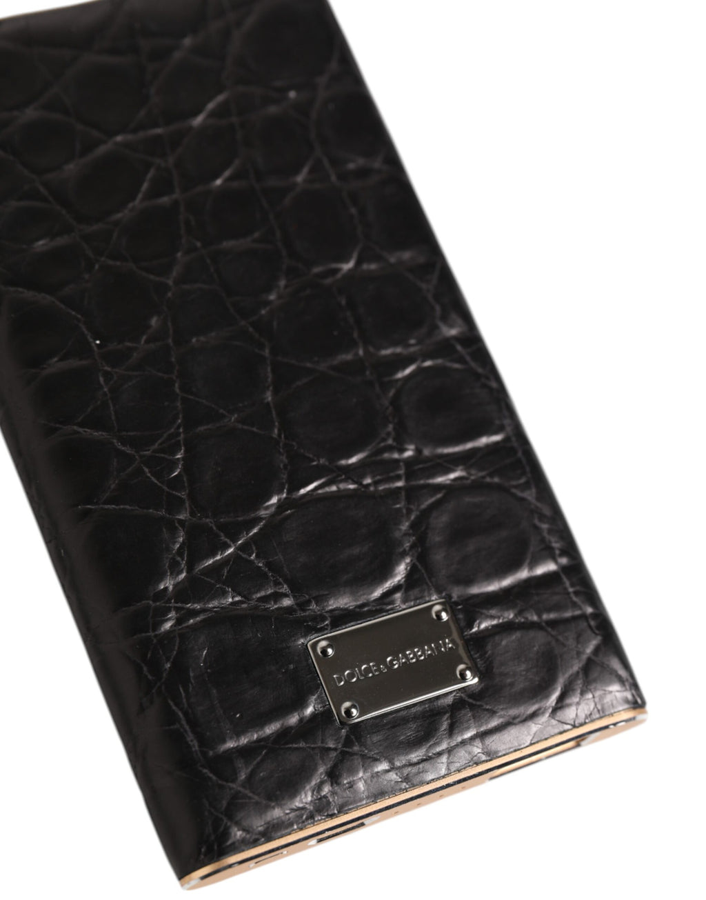 Chargeur externe USB en cuir noir exotique 3000mAh