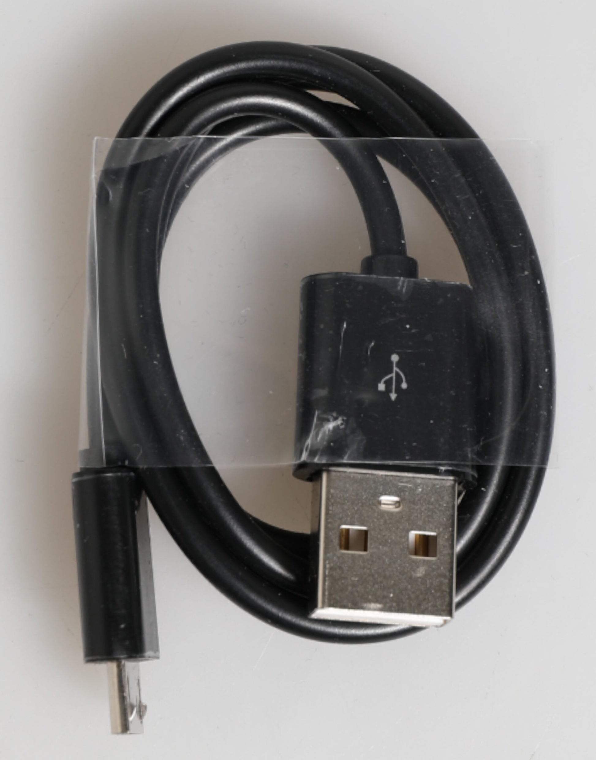Chargeur externe USB en cuir noir exotique 3000mAh