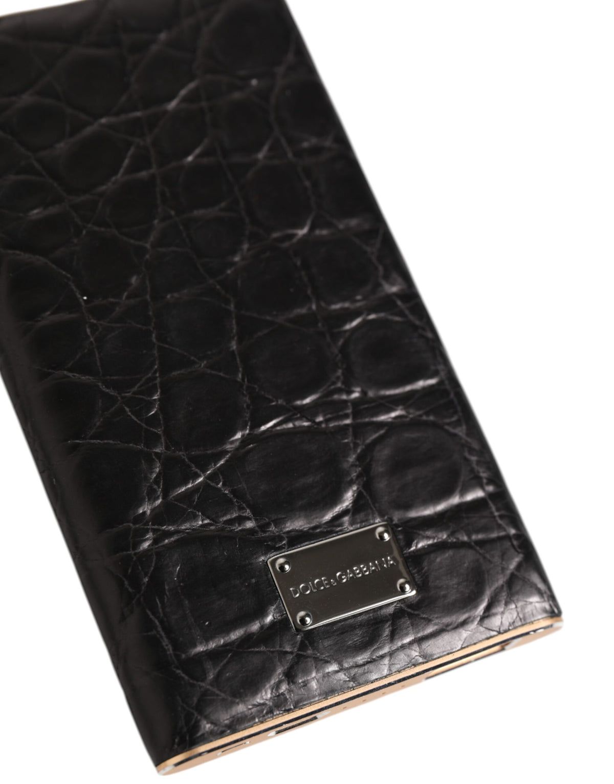 Chargeur externe USB en cuir noir exotique 3000mAh