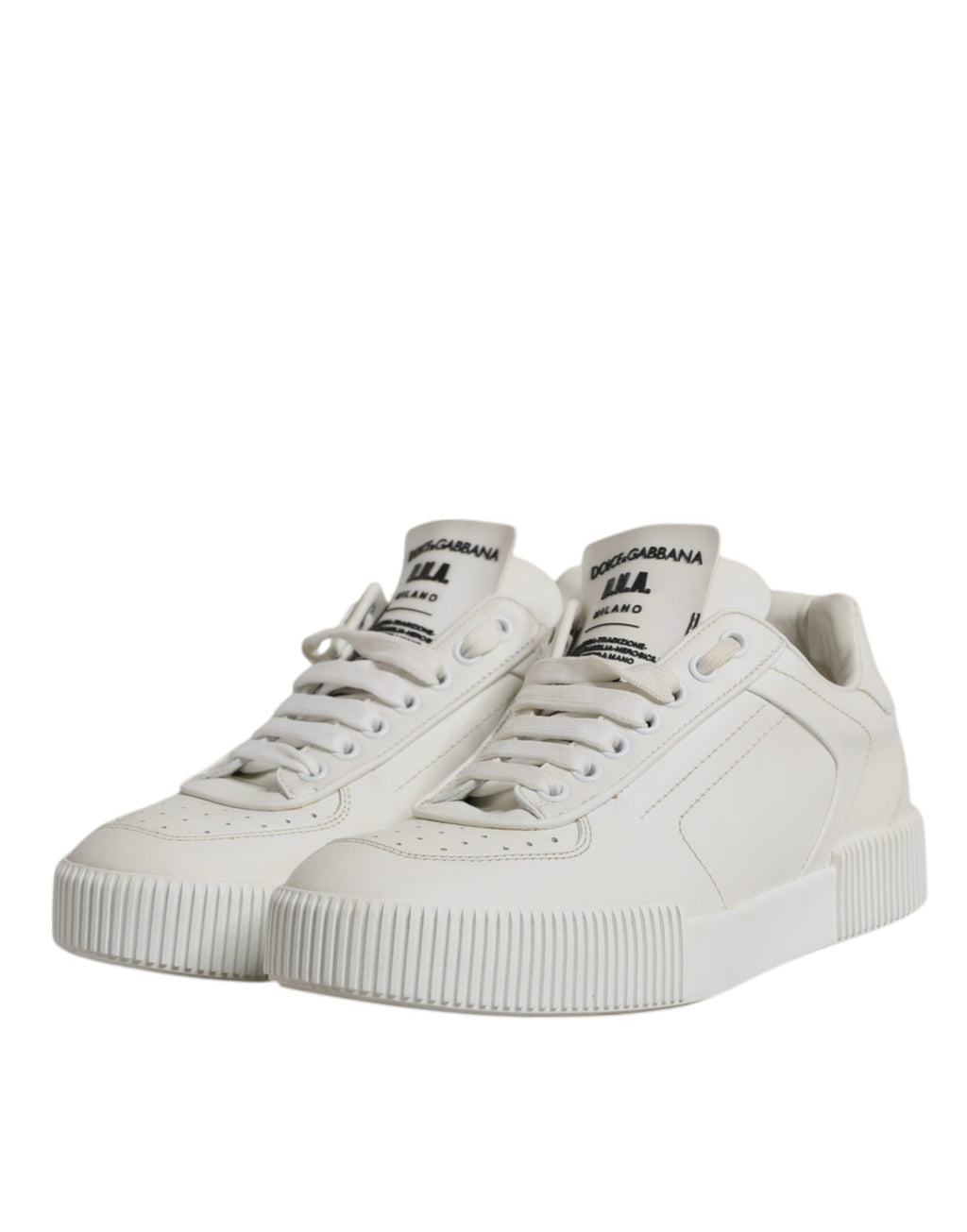 Sneakers basses en cuir blanc Miami