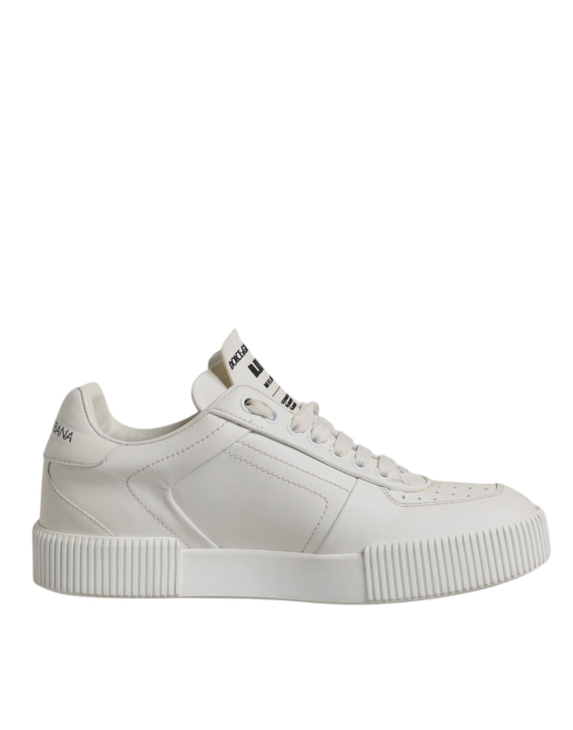 Sneakers basses en cuir blanc Miami