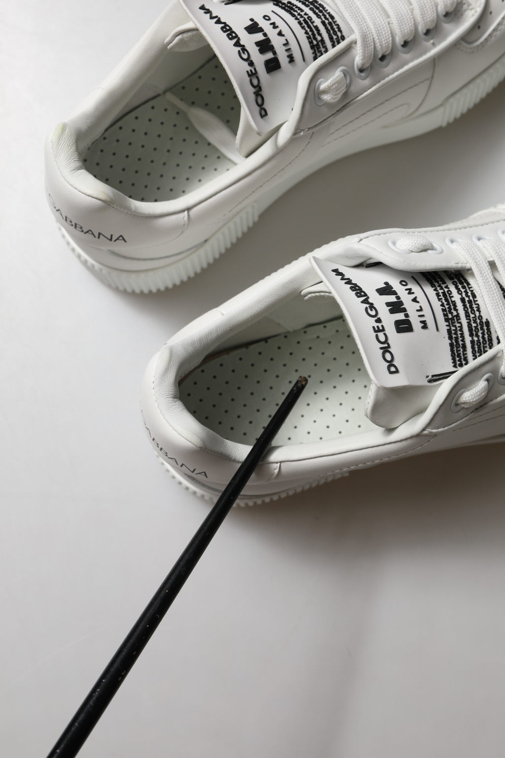 Sneakers basses en cuir blanc Miami