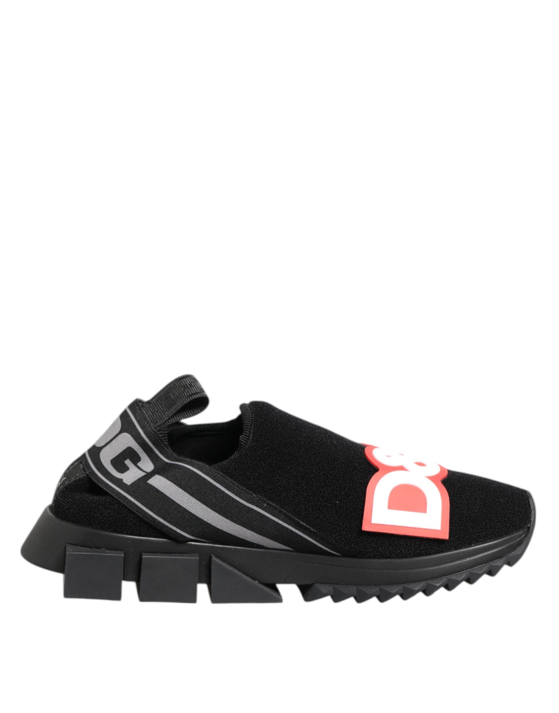 Black Grey Slip On Sorrento Sneakers Shoes