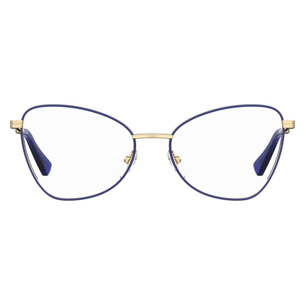 Cadres métalliques bleus