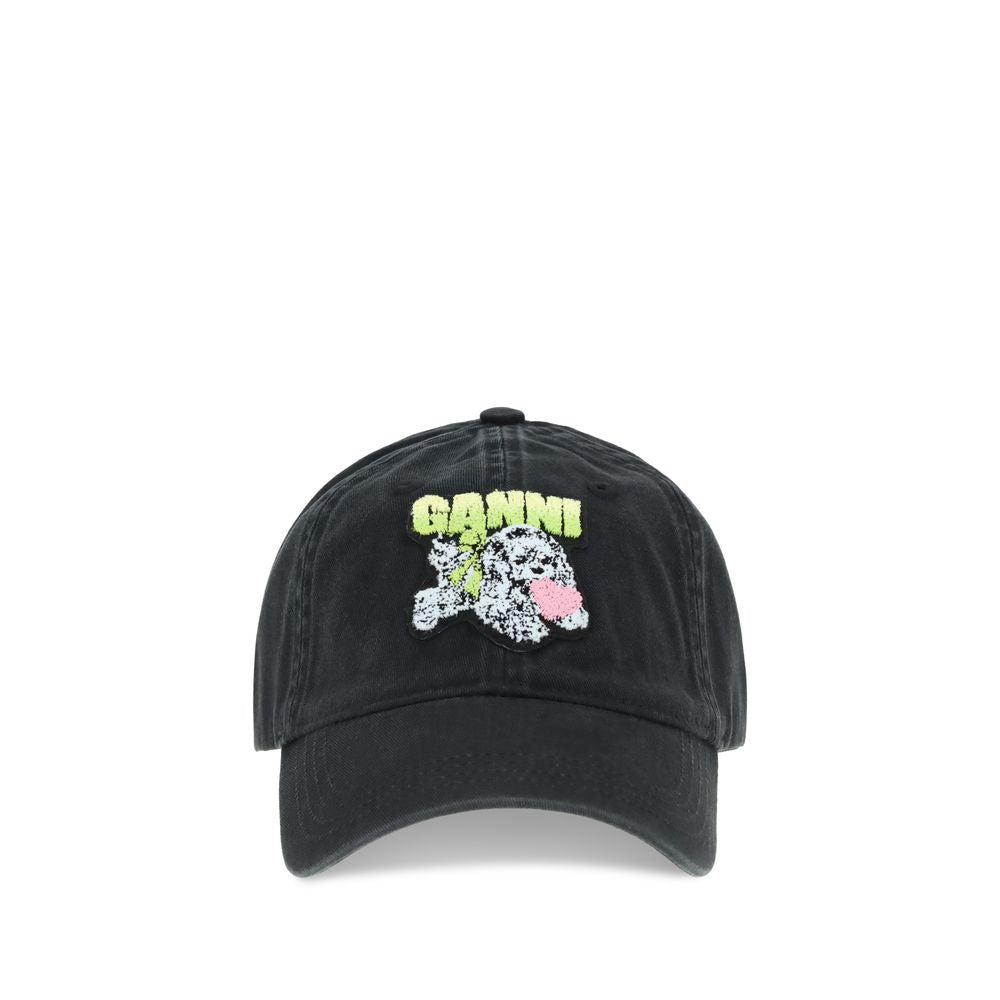 Black Cotton Cap (Baseball Hat)