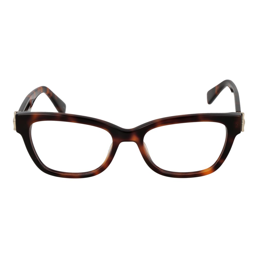 Montures de lunettes optiques pour femmes, couleur marron
