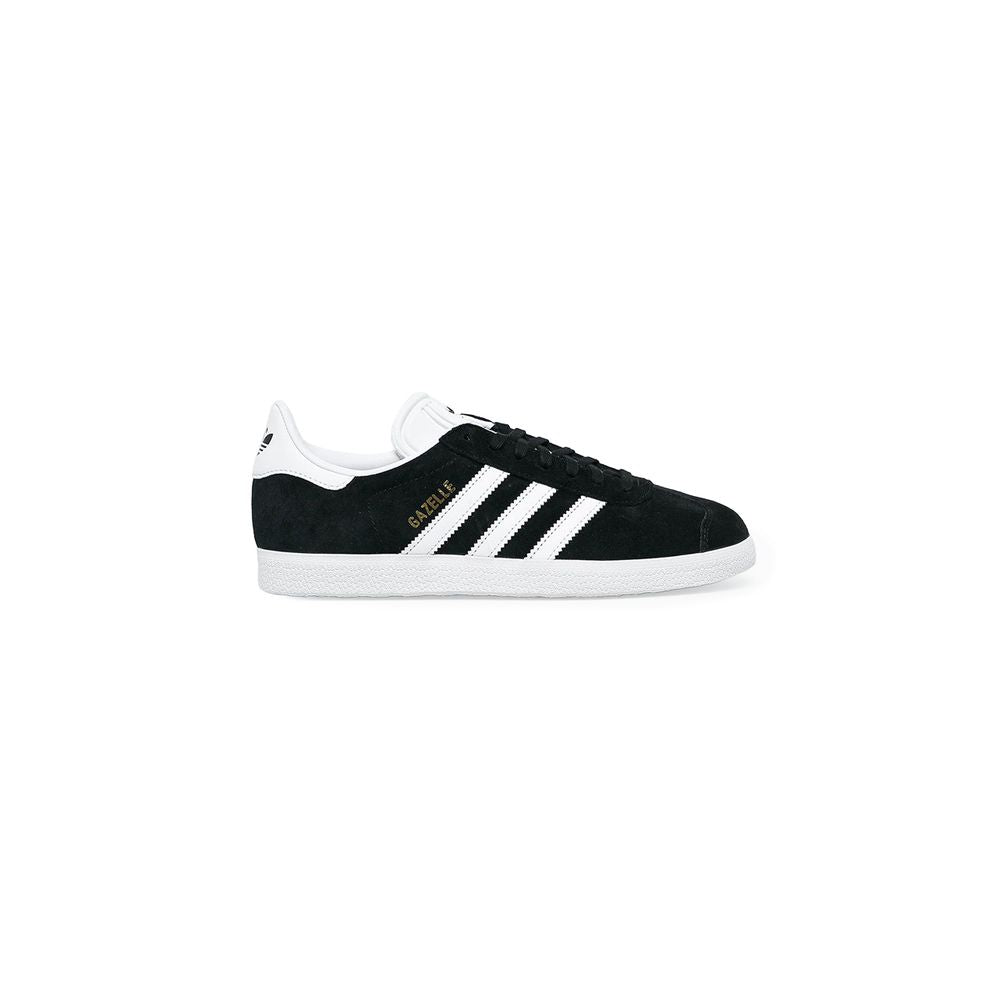 Baskets en cuir noir