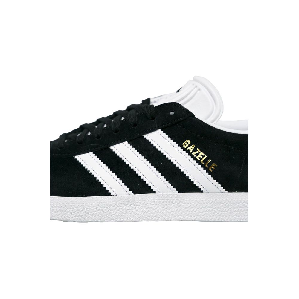 Baskets en cuir noir