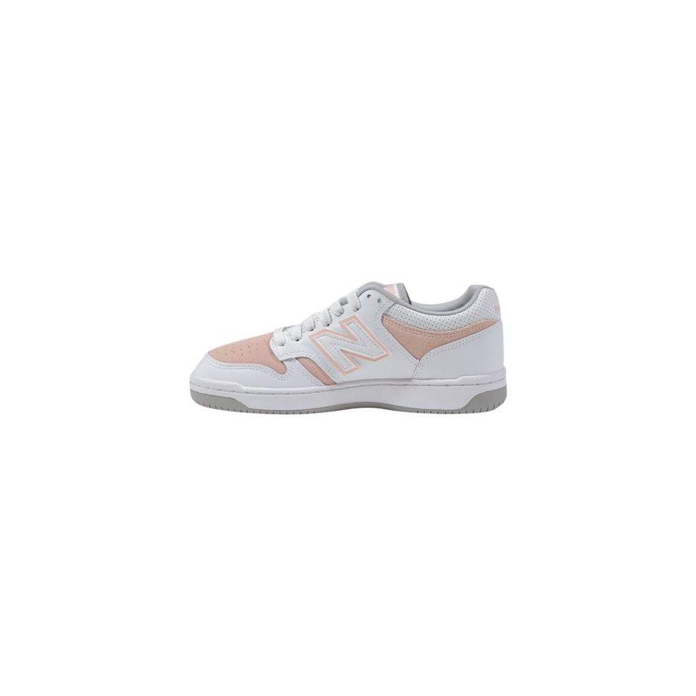 Pink Leather Sneakers