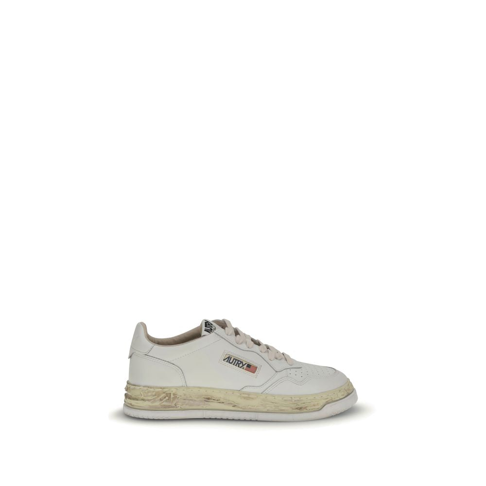White Leather Sneakers