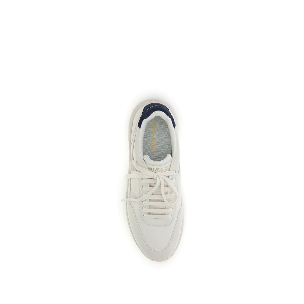 White Calf Leather Bos Taurus Athletic Sneakers