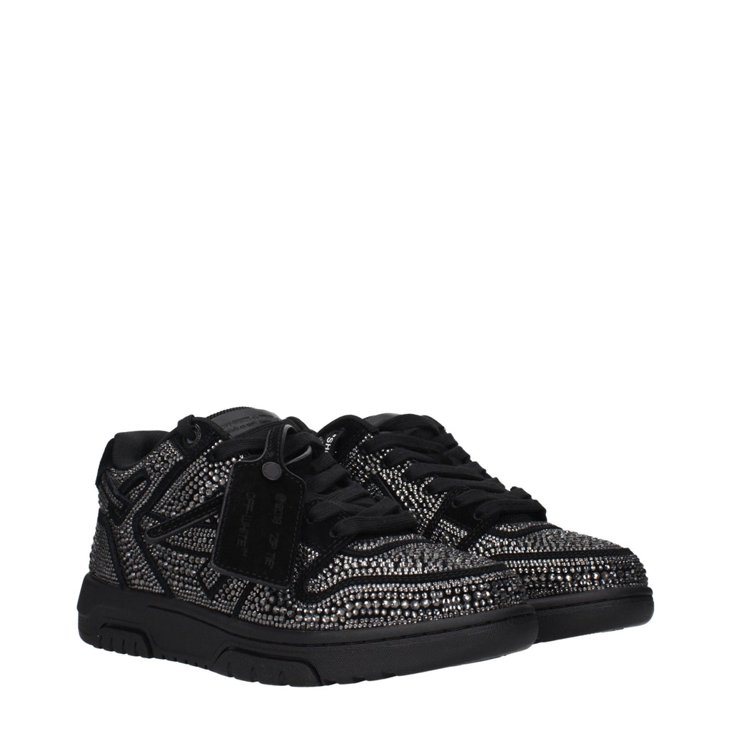 Black Leather Sneakers