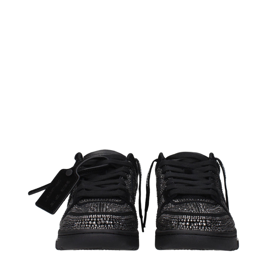 Black Leather Sneakers