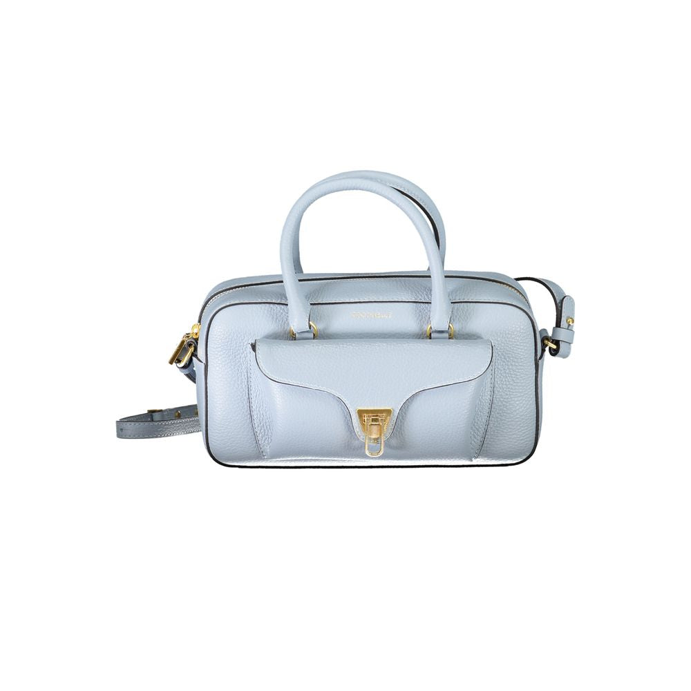 Azzurro Leather Women Handbag