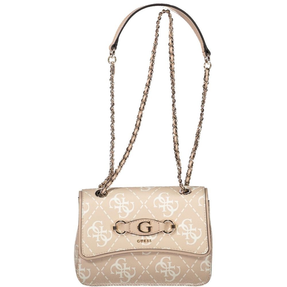 Pink Polyethylene Handbag