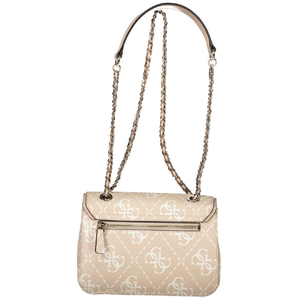 Pink Polyethylene Handbag