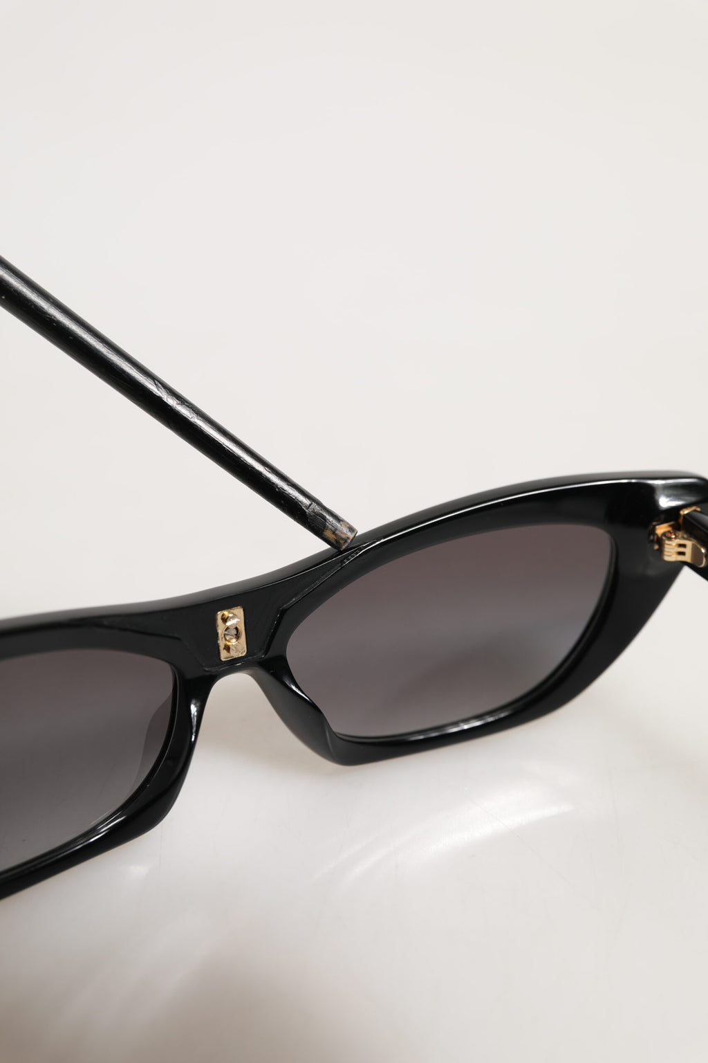 Black Re-Edition DNA Cat-Eye Frame Sunglasses